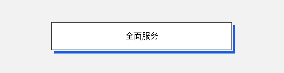 全面服务